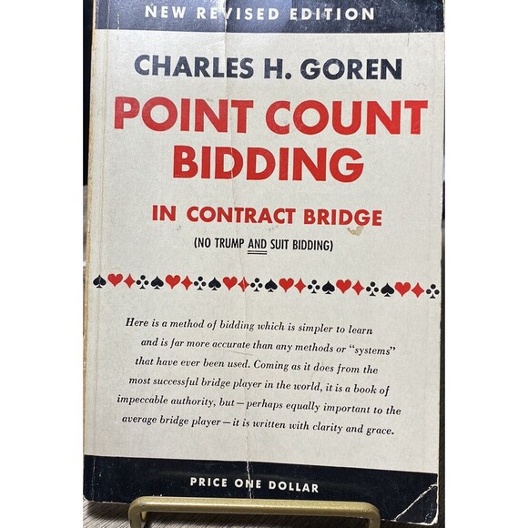 Point Count Bidding by Charles H. Goren (Trade Paperback, Revised edition) - Picture 1 of 2